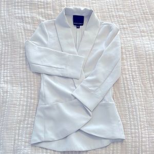 Light grey/cream Open Front Blazer